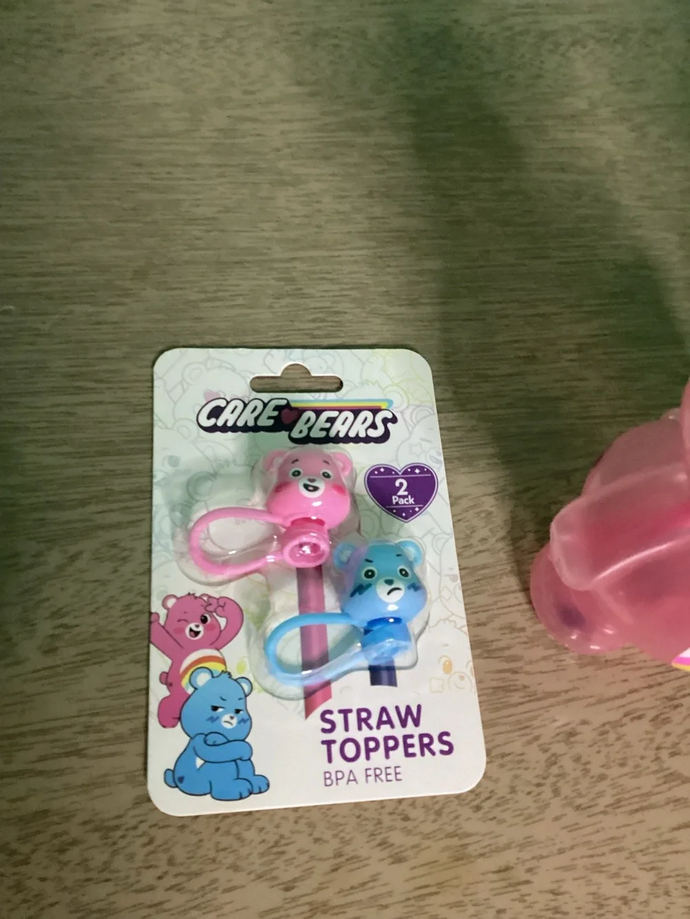 CareBears Plastic Drinkware Set NWT